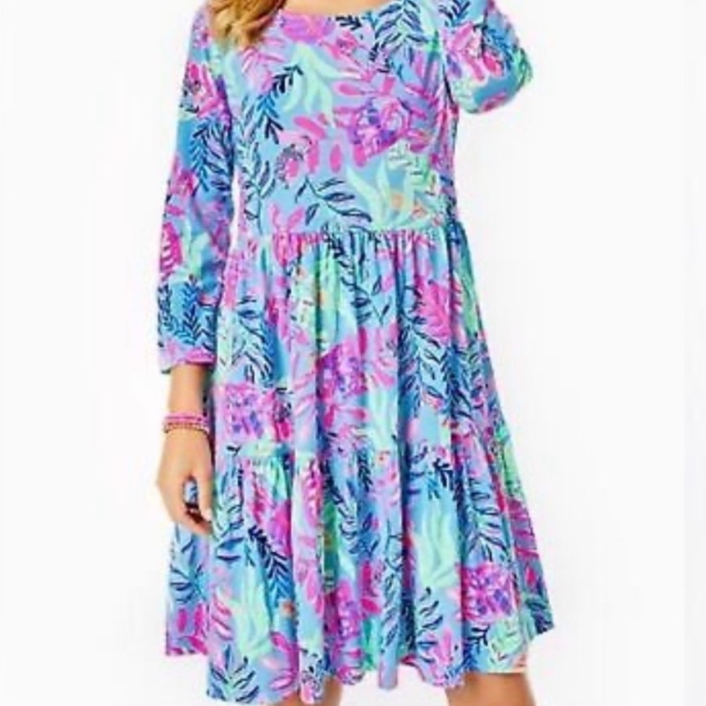 Lily Pulitzer Geanna You’ve been spotted Tiered Dress